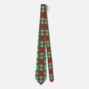 Corbata Ornamento navideño de Feliz