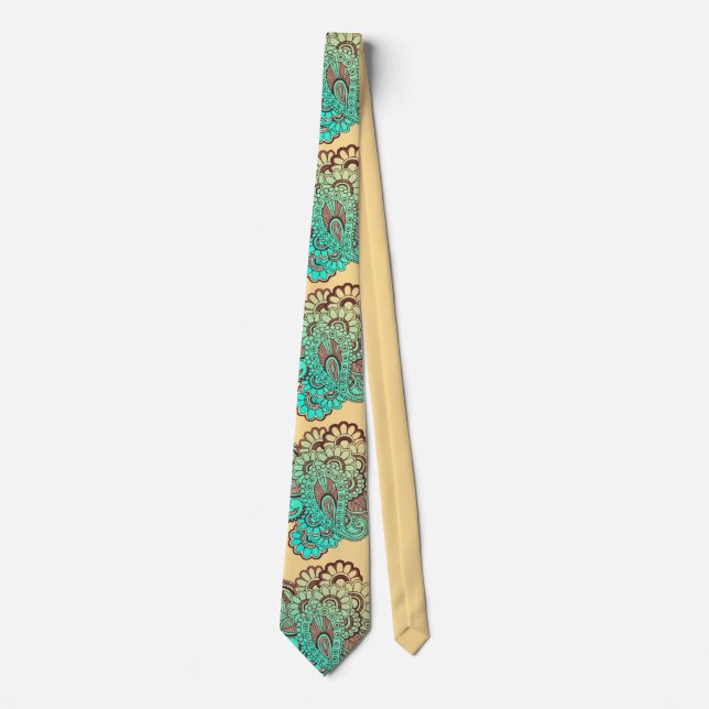 Corbata Ornamentos Paisley I + tu trasero. e ideas (Anverso)