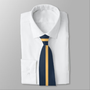 Corbata Oro y azul