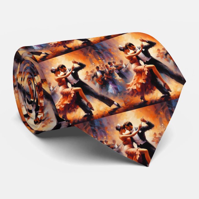 Corbata Orquesta de Música de Baile para Parejas de Baile  (Enrollado)