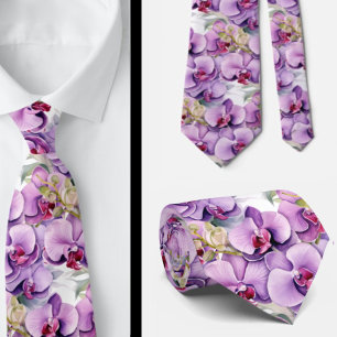 Corbata Orquídea púrpura