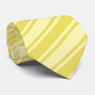 Corbata Óscar champán Amarillo de los hombres de rayas dia