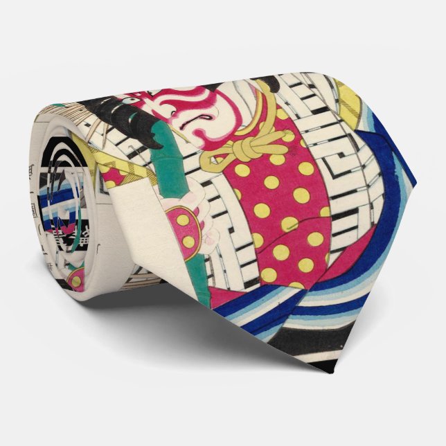 Corbata Oshimodoshi, The Eighteen Great Kabuki Plays (Enrollado)