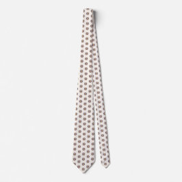 Corbata Ositos de peluche en pétalos púrpuras,