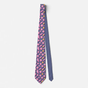 Corbata Ositos de peluche y patrón de dulces