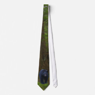 Corbata Oso Negro y Selva Vida Silvestre Día de la Tierra 