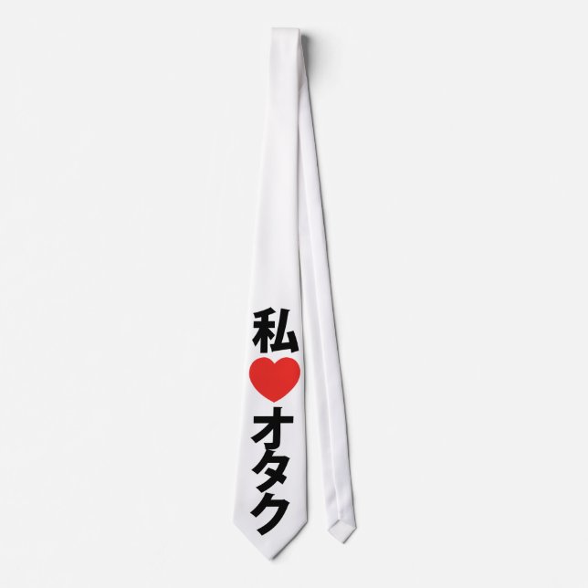 Corbata Otaku ~ Geek japonés (Anverso)