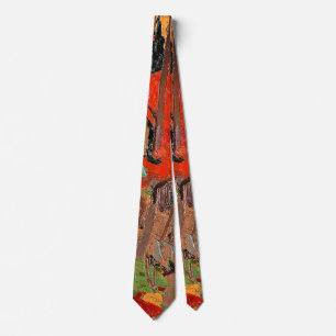 Corbata Otoño, arte fino de Tom Thomson,