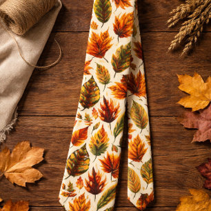 Corbata Otoño de Acción de Gracias