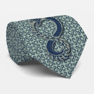 Corbata Ouroboros en la punta del cuello óptico