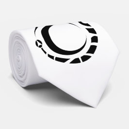 Corbata ouroboros y luna