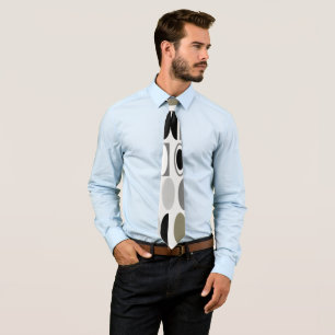 Corbata Ovalos Art Deco