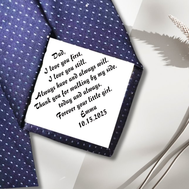 Corbata Padre del regalo de novia (Subido por el creador)