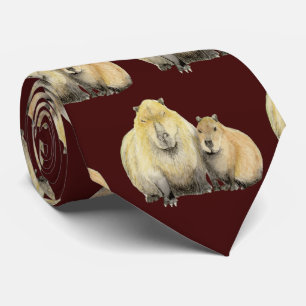 Corbata Padres y bebés Capybara Cuello