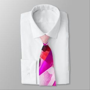 Corbata Padrinos de boda modernos con bloque de color azul