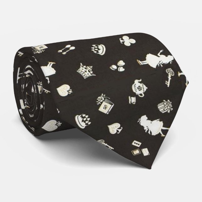 Corbata País de las maravillas 1 (Enrollado)