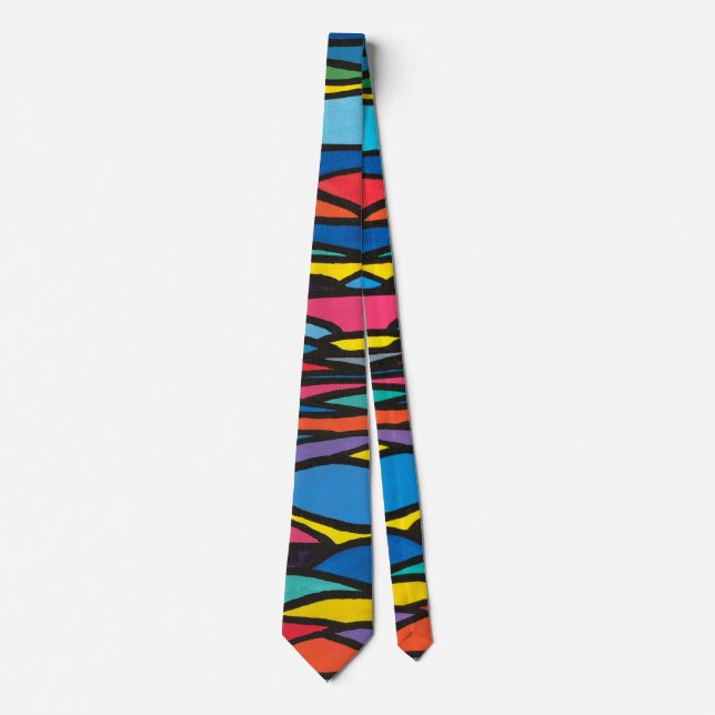 Corbata Paisaje occidental - Necktie (Anverso)