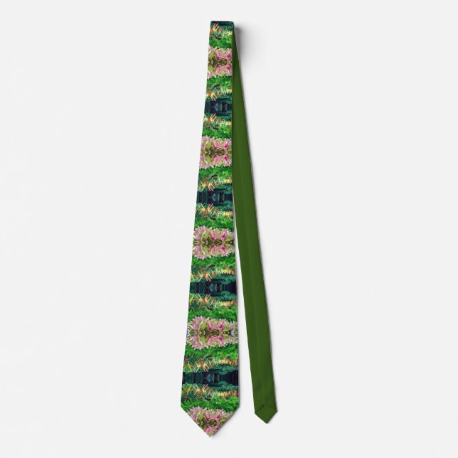 Corbata Paisaje tropical (Anverso)