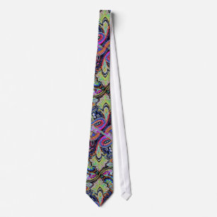 Corbata Paisley Blue 2 neg