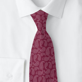 Corbata Paisley de Arándano