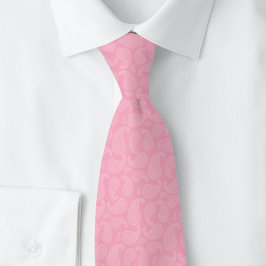 Corbata Paisley de chicle