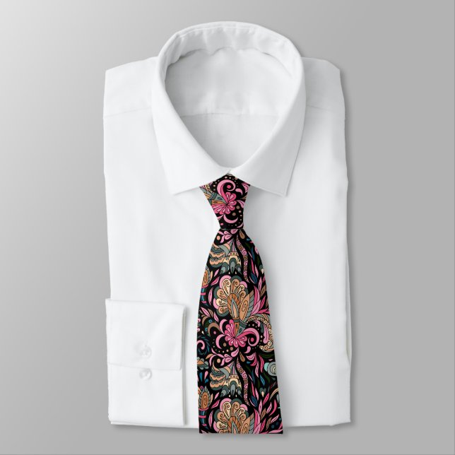 Corbata Paisley Modern (Atado)