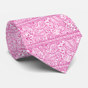 Corbata Paisley: Pink (Henna)
