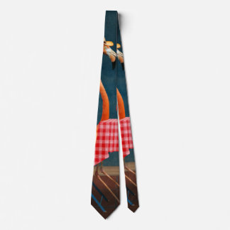 Corbata Pájaro - Flamenco - Mesas de andar