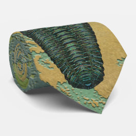 Corbata "Paleo-moda" Calymene Niagarensis Trilobita