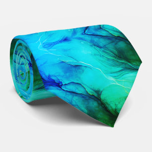 Corbata Paleta de colores verde Flamboyant Bold Vivid Mode