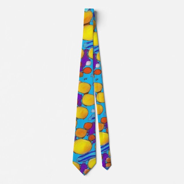 Corbata paletas multicolores (Anverso)