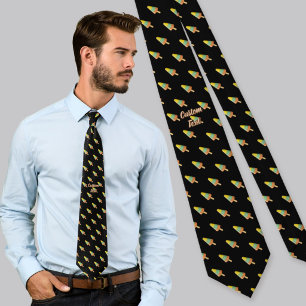 Corbata Palito de sorbete en forma de cono