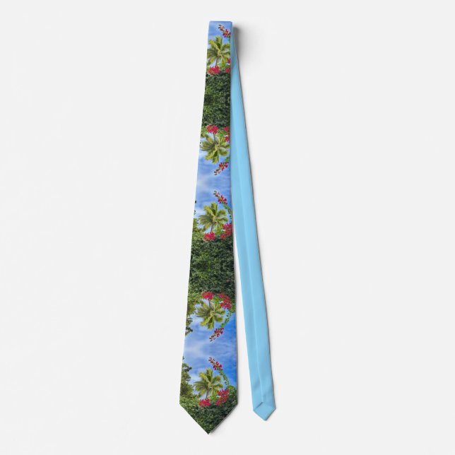 Corbata Palm de coco hawaiano (Anverso)