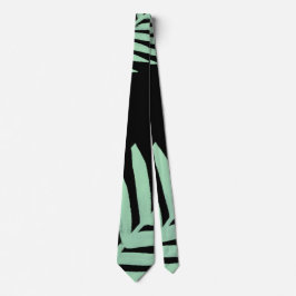 Corbata Palma Verde Menta