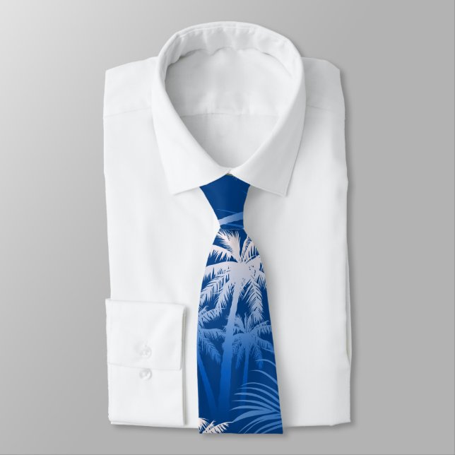 Corbata Palmeras de verano (Atado)