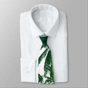 Corbata Palmeras Tropicales