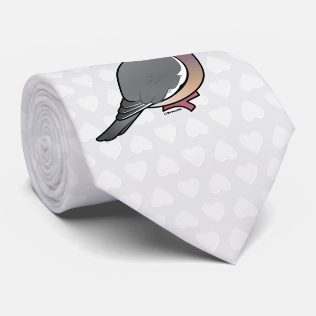 Corbata Paloma de madera común de Birdorable (Enrollado)