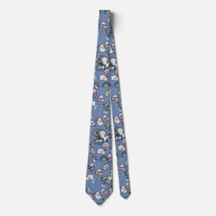 Corbata Paloma Mensajera Blues Postales