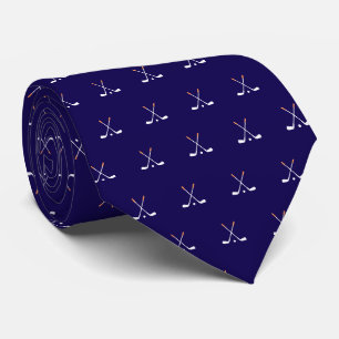 Corbata Palos de Golf Azul Oscuro