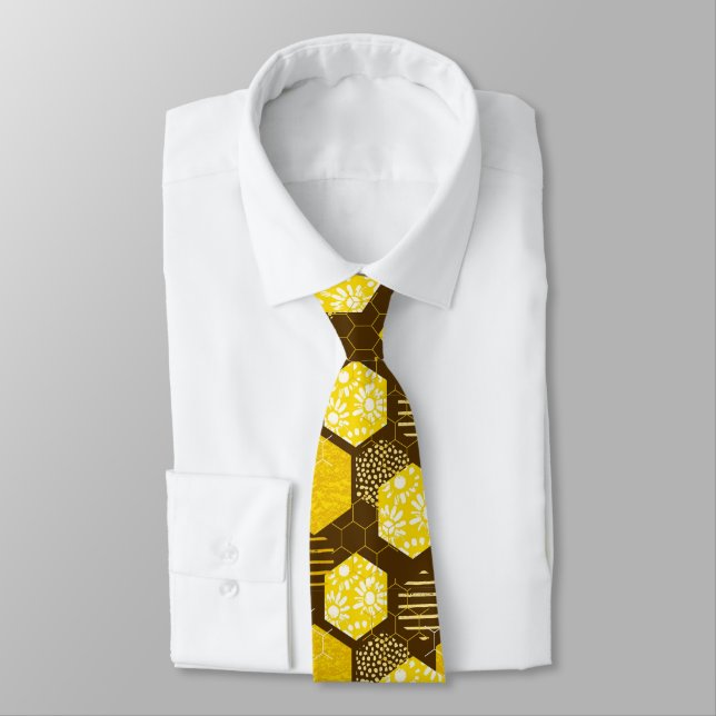 Corbata Panal de abeja (Atado)