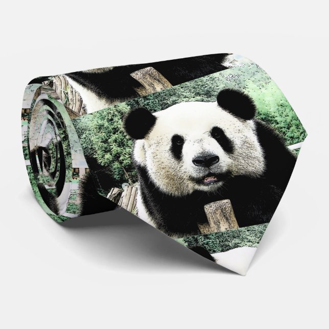 Corbata Panda (Enrollado)
