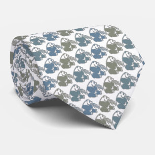Corbata Panda Bear Tie Armani Gray