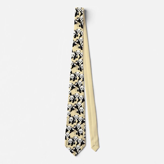 Corbata Panda Bears gráfico (Anverso)
