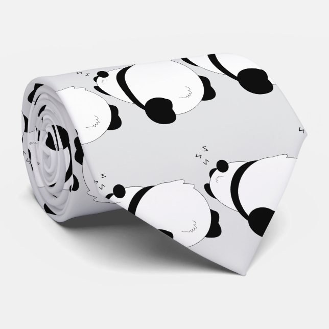 Corbata Panda Design (Enrollado)