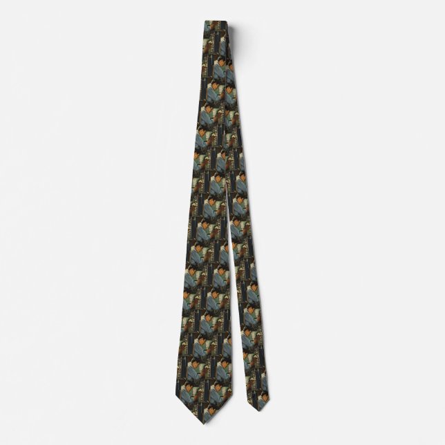Corbata Panel de Disyuntor Eléctrico de Negocios Vintage (Anverso)