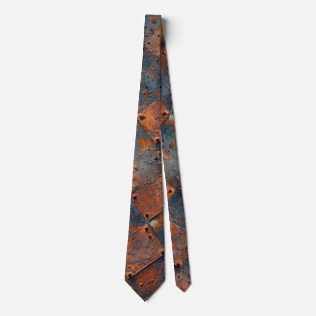 Corbata Paneles Metalizado rustos (Anverso)