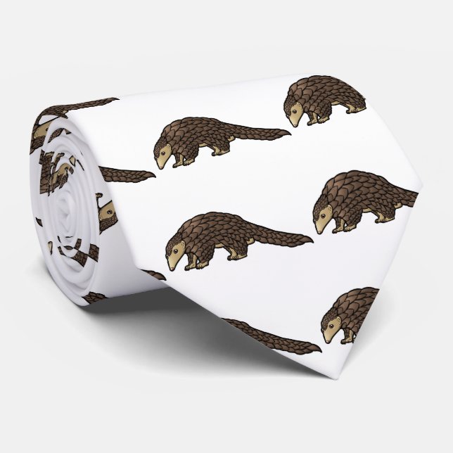 Corbata Pangolin Sunda (Enrollado)