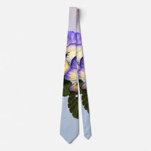 Corbata Pansy Duo