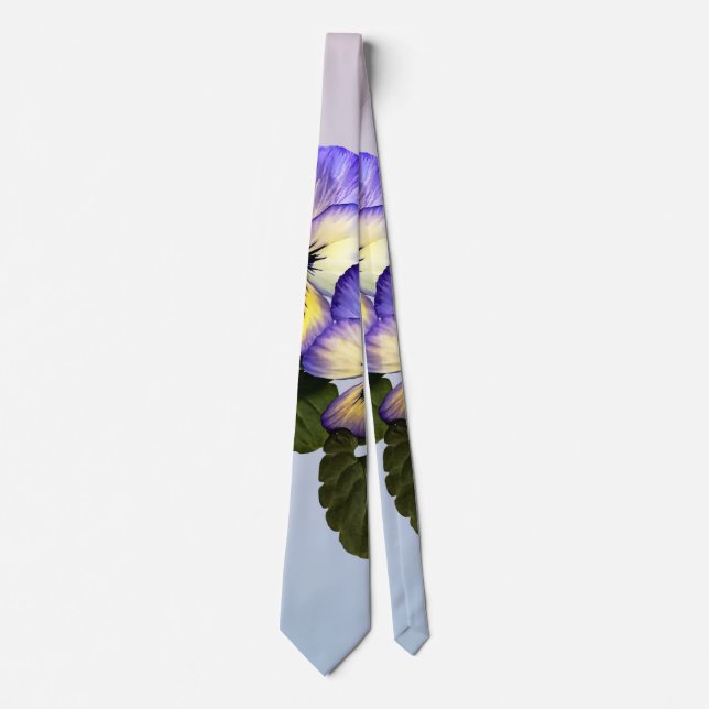 Corbata Pansy Duo (Anverso)