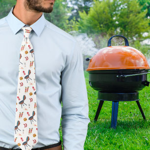 Corbata Papá a la parrilla